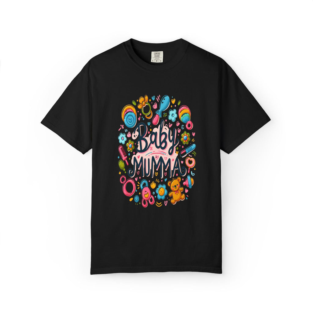 Unisex Garment-Dyed Baby Mumma T-shirt