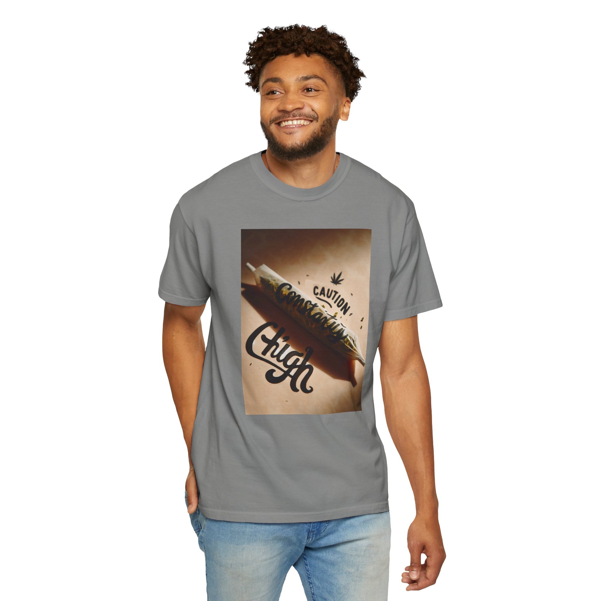 Unisex Constantly High Graphic Printed T-shirt