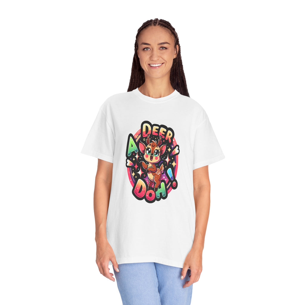 Unisex Deer a Doh Graphic Printed T-shirt