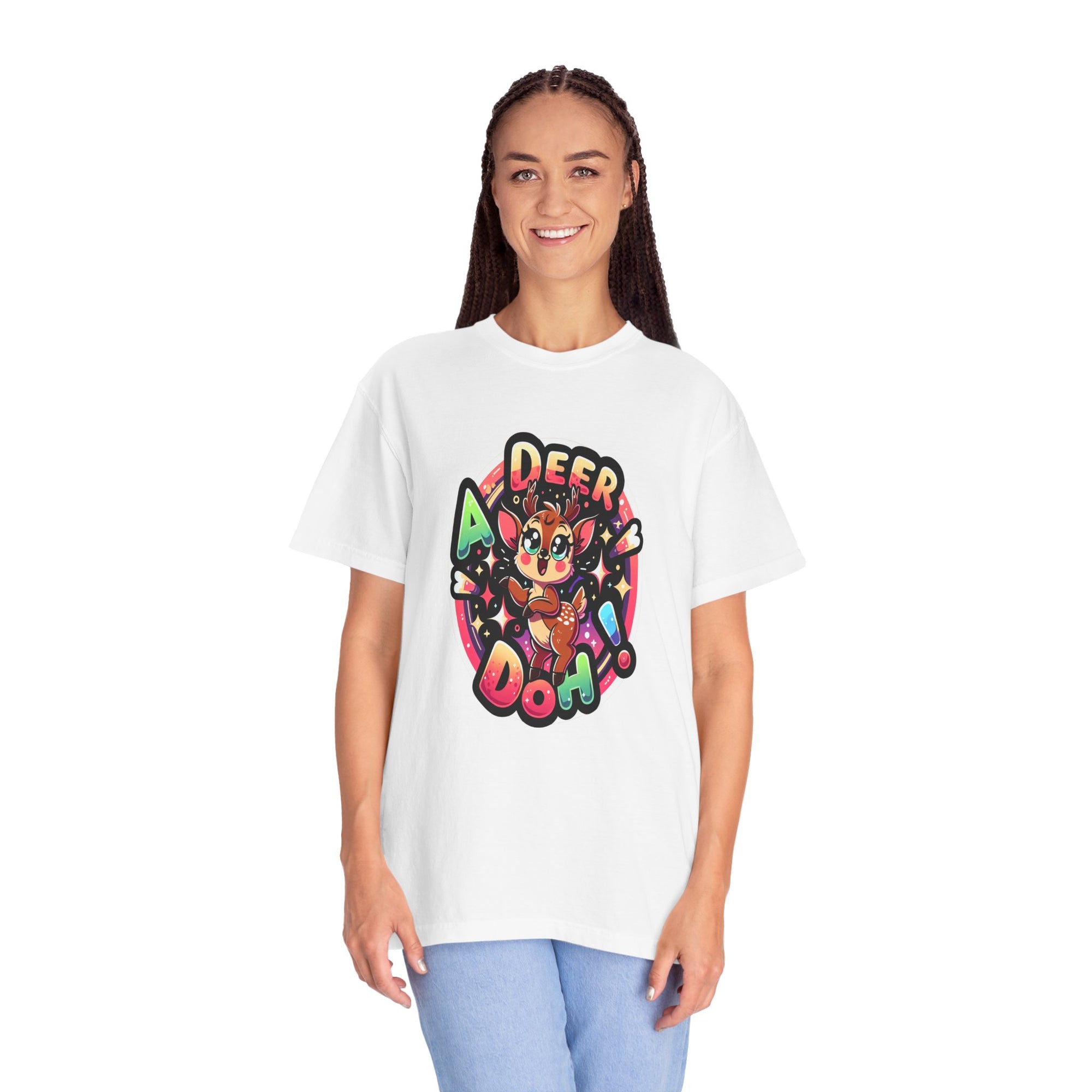 Unisex Deer a Doh Graphic Printed T-shirt