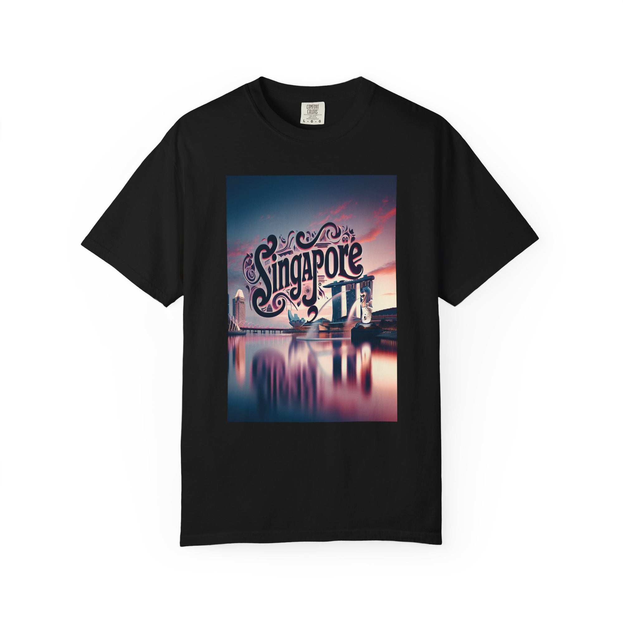 Unisex Singapore Printed T-shirt