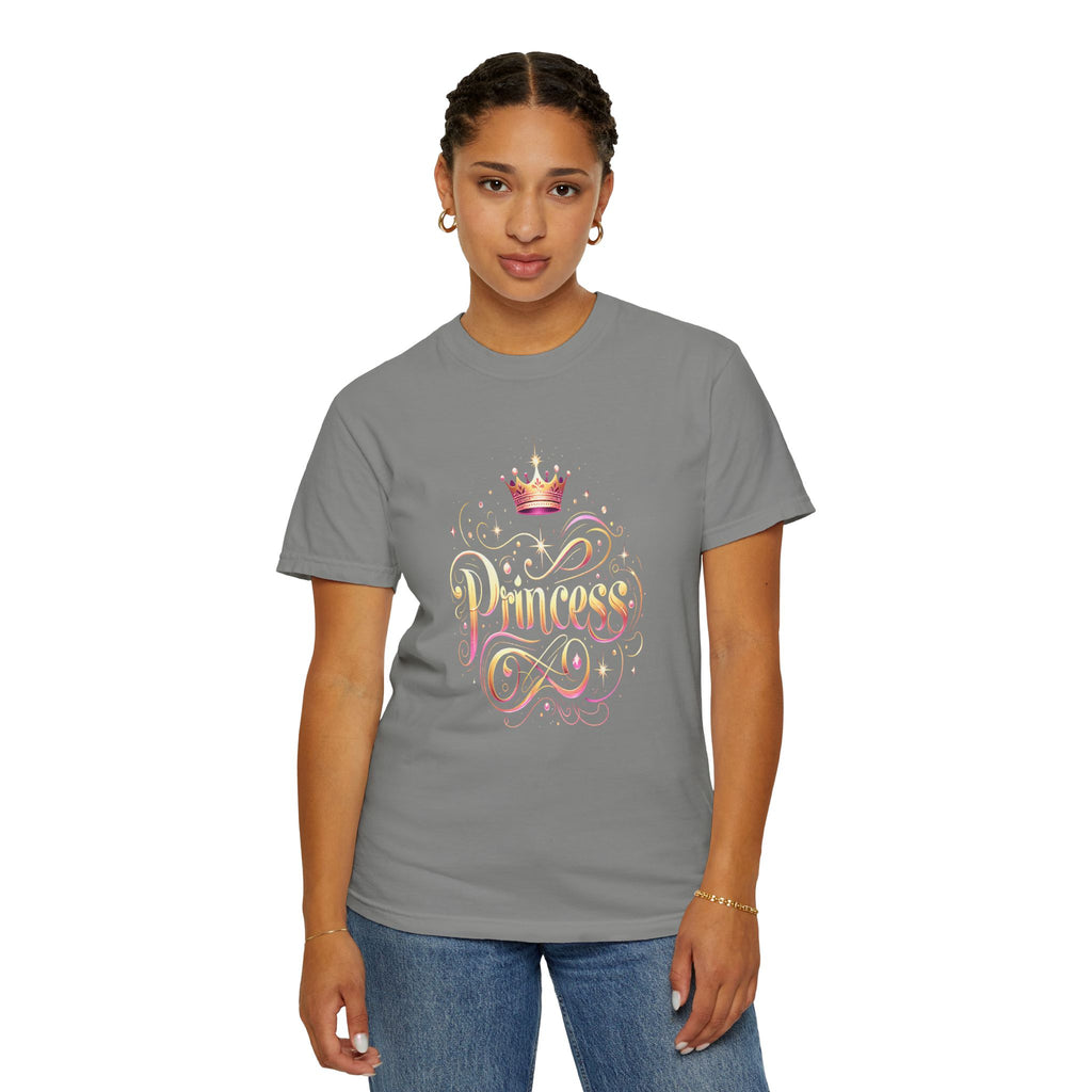 Unisex Garment-Dyed Princess T-shirt
