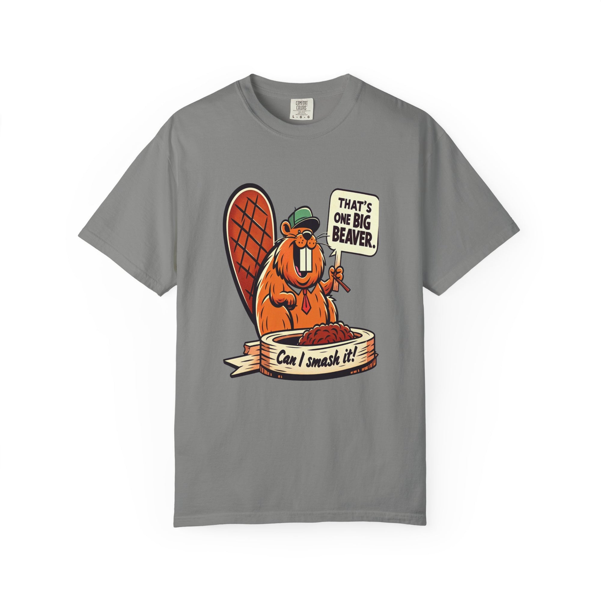 Unisex Big Beaver Graphic Printed T-shirt
