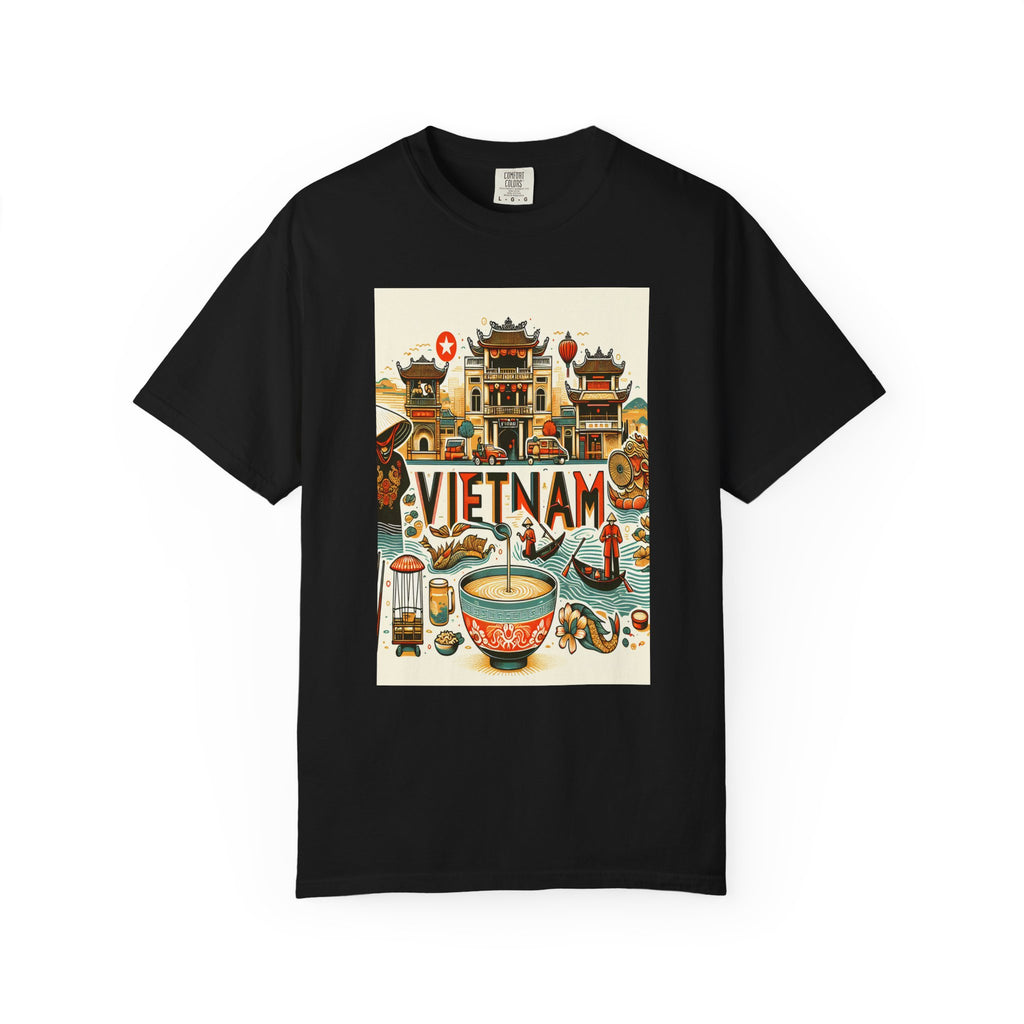 Unisex Vietnam Printed T-shirt