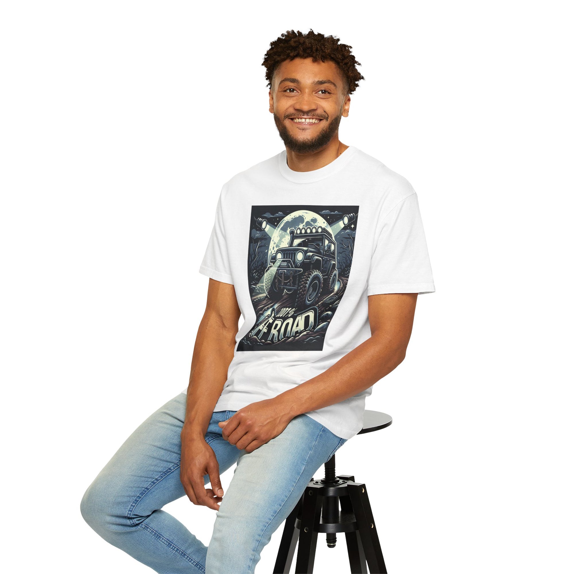 Unisex Off Road Graphic Printed T-shirt