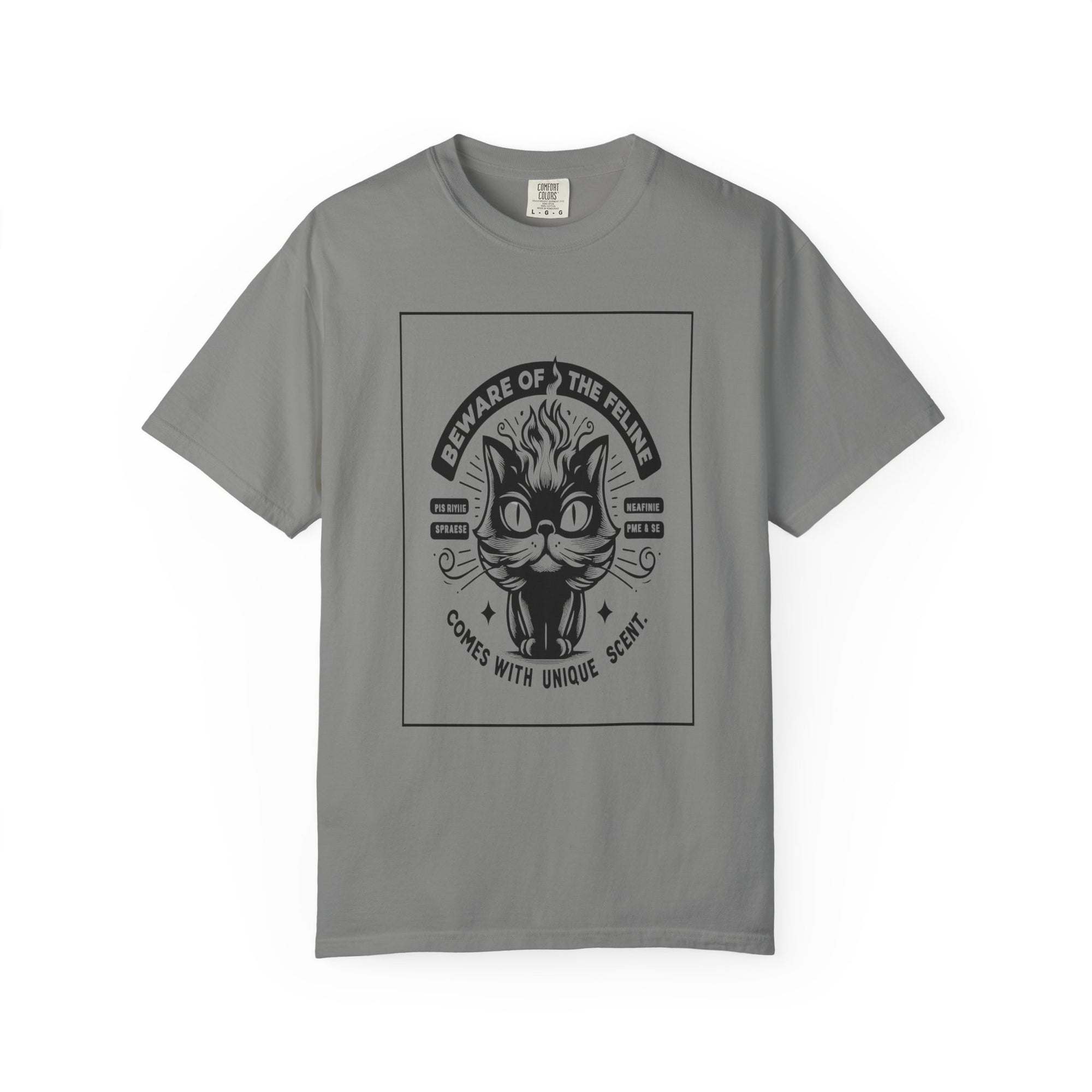 Unisex Cat Scent Graphic Printed T-shirt