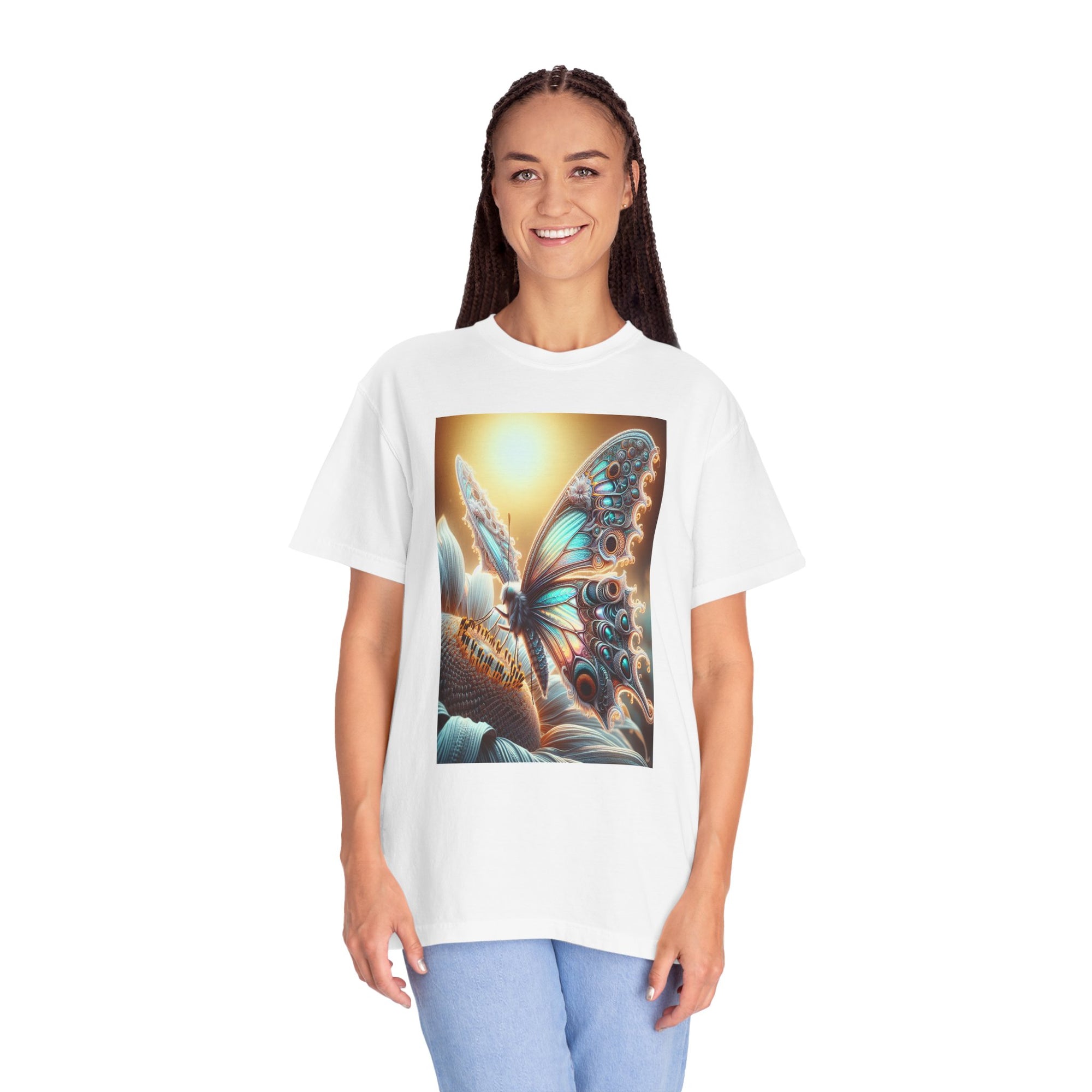 Unisex Butterfly Graphic Printed T-shirt