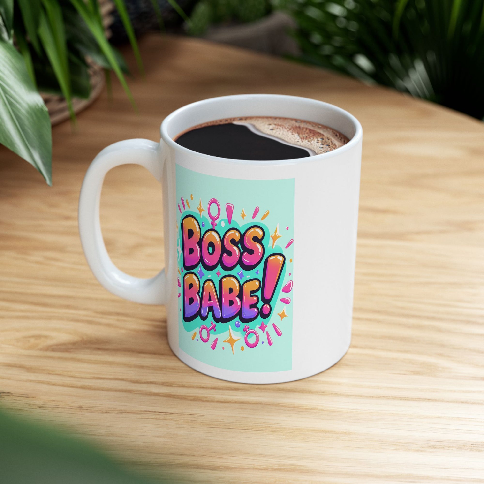 Boss Babe Ceramic Mug, (11oz)