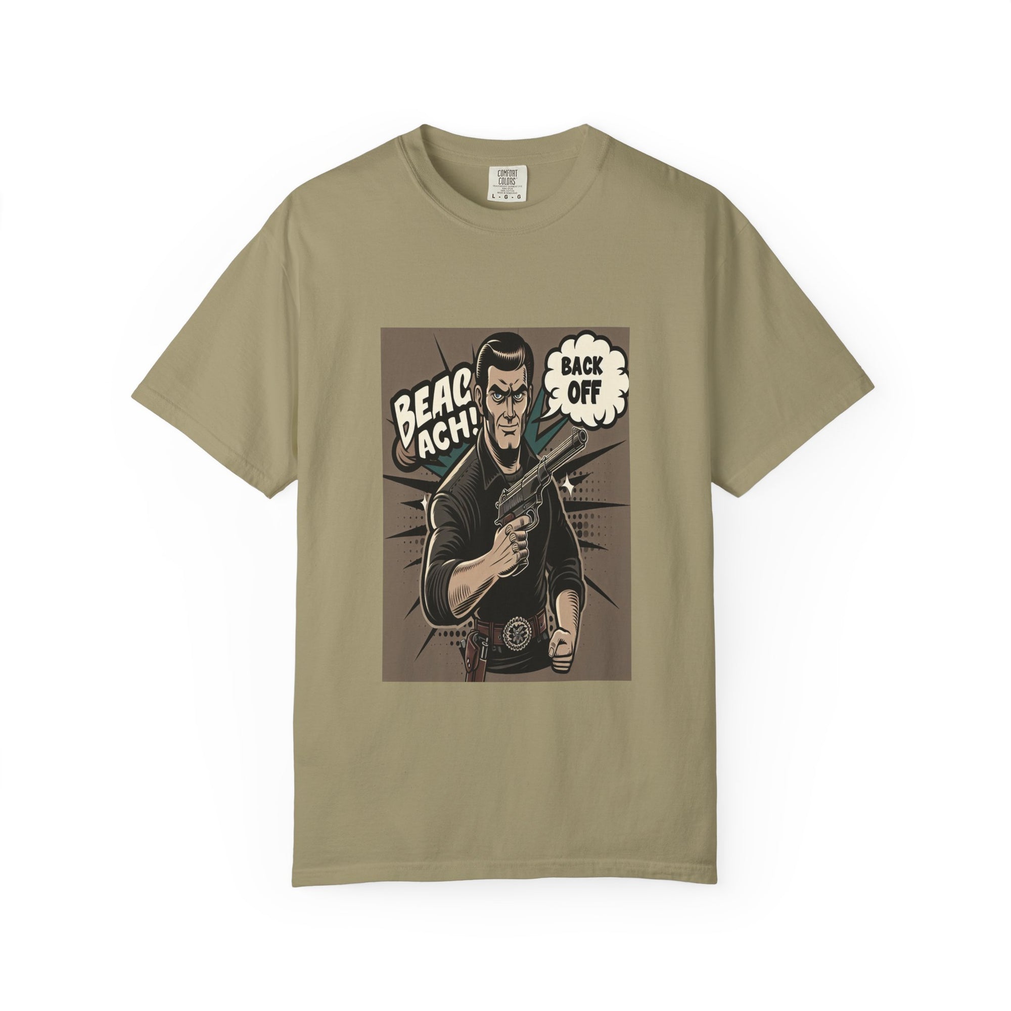 Unisex Back Off Graphic Printed T-shirt