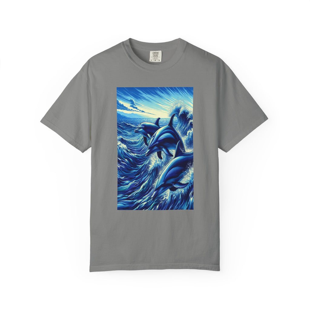Unisex Dolphins Graphic Printed T-shirt