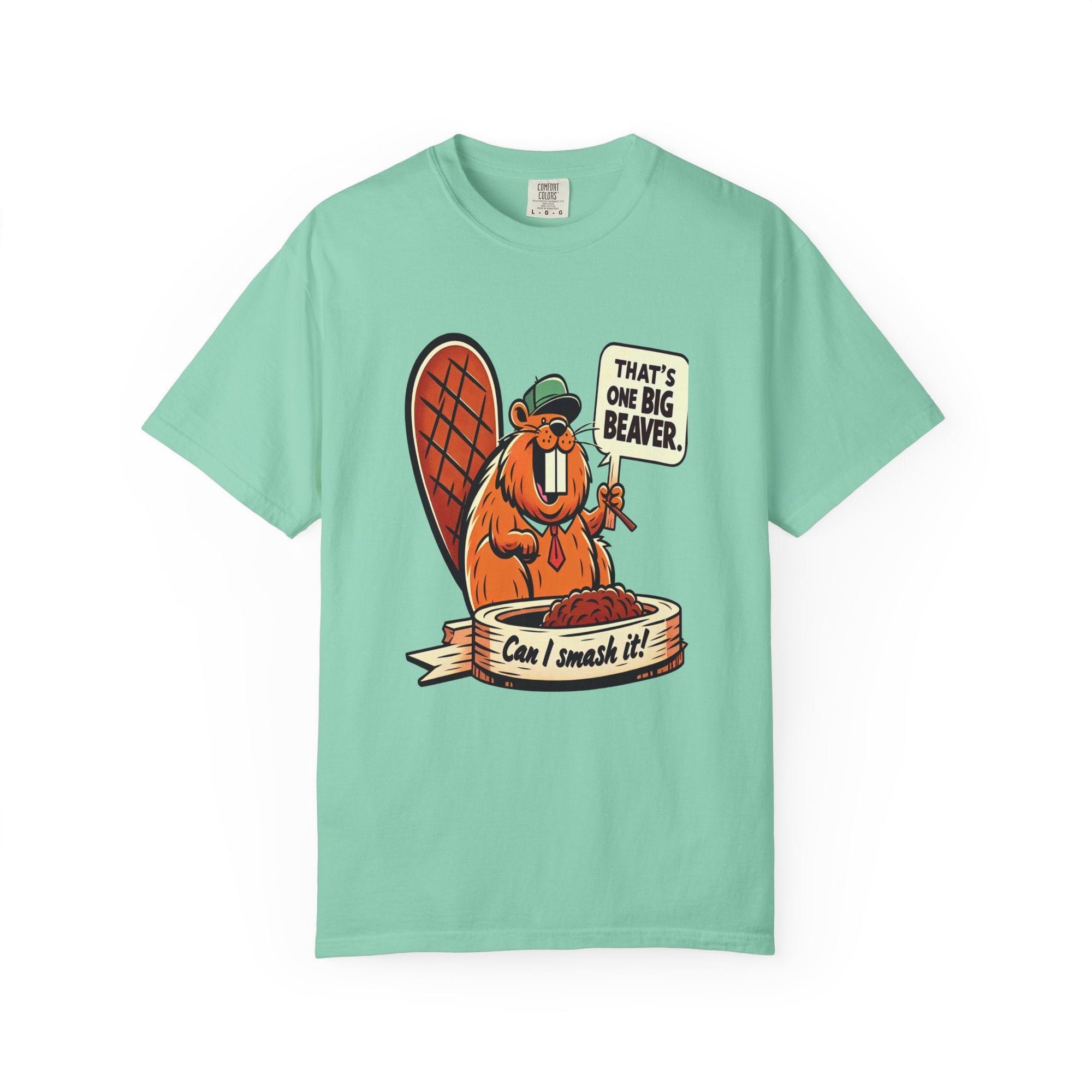 Unisex Big Beaver Graphic Printed T-shirt