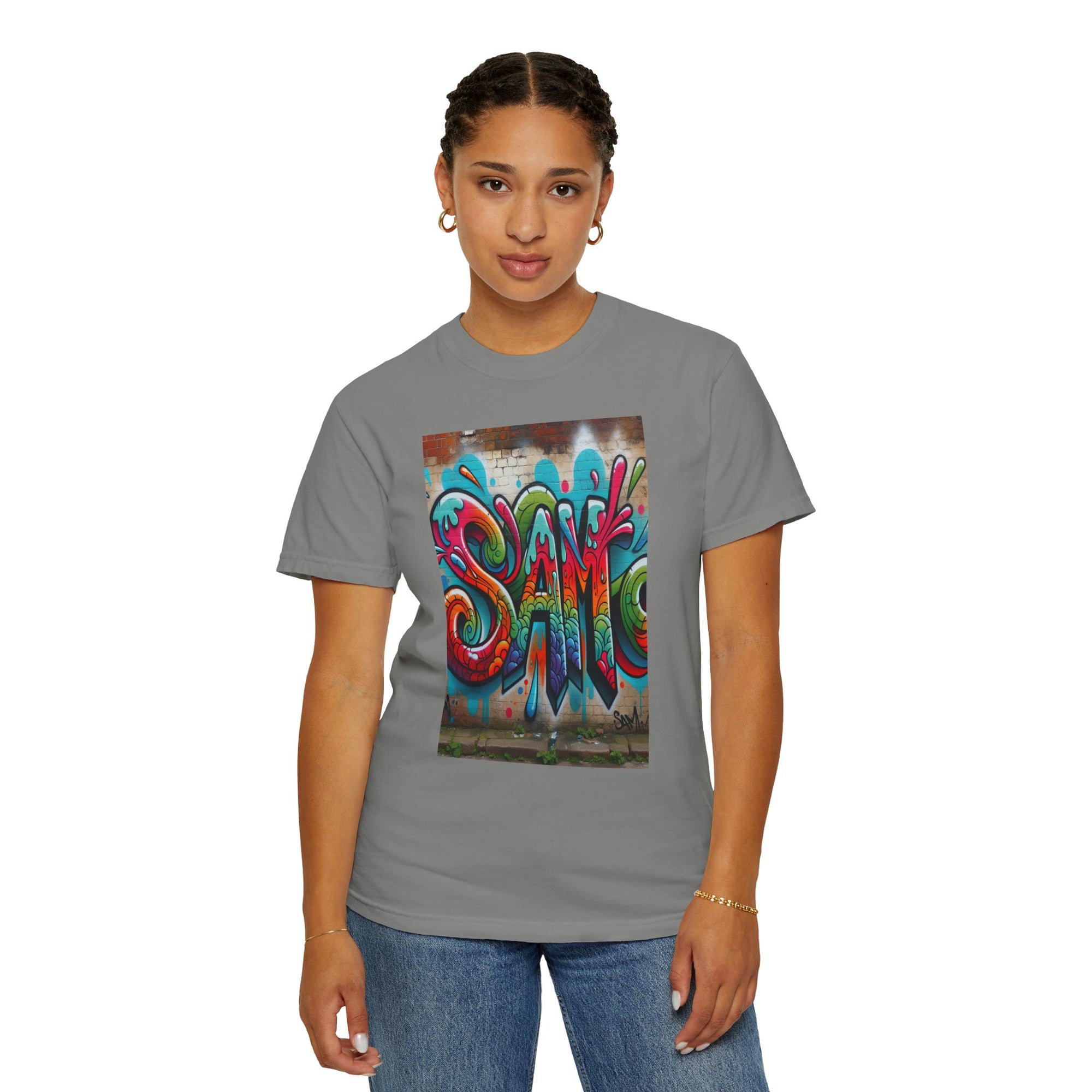 Unisex Name Sam Graphic Printed T-shirt