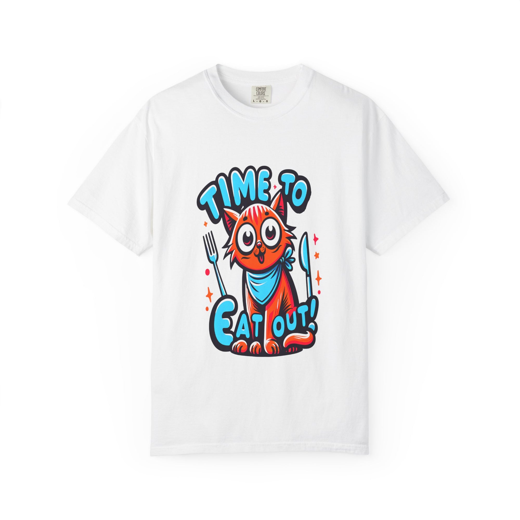 Unisex Time to Eat Out Graphic Printed T-shirt