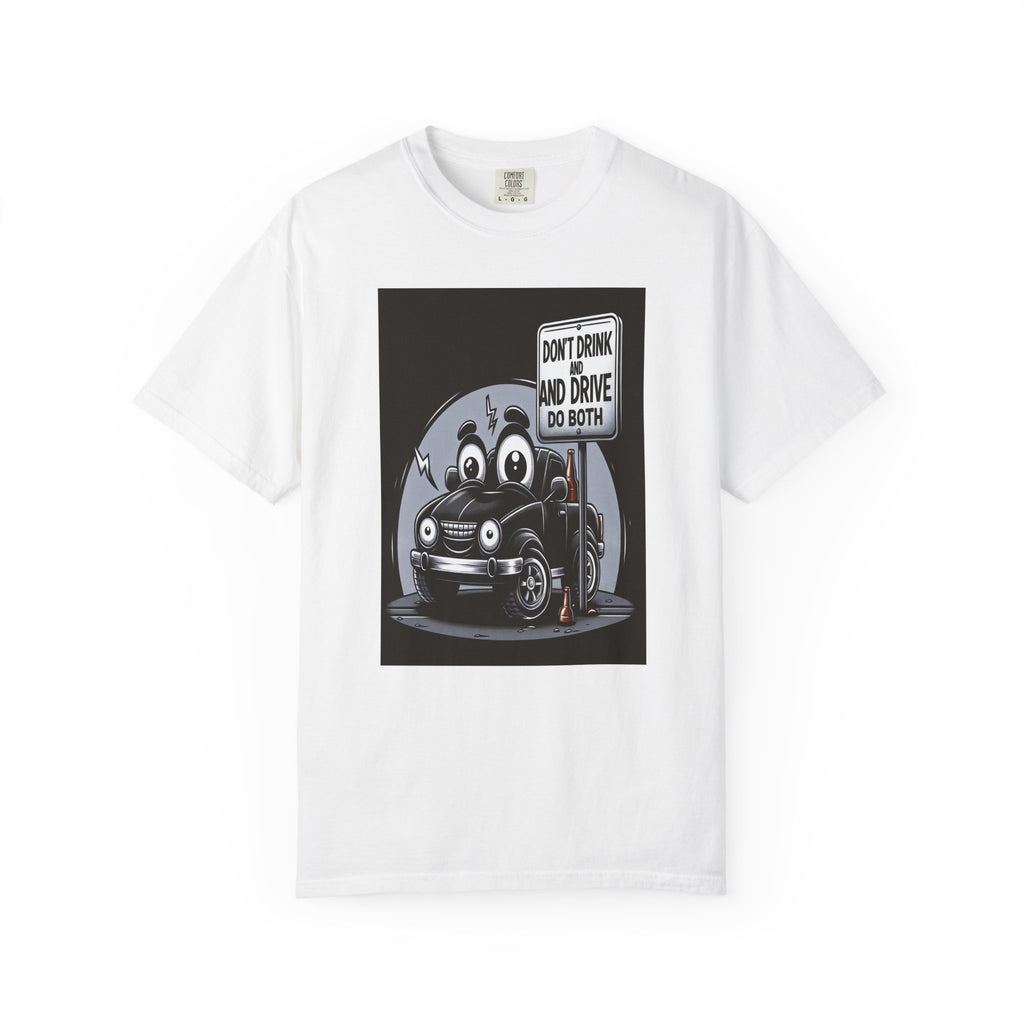 Unisex Drink and Drive Graphic Printed T-shirt