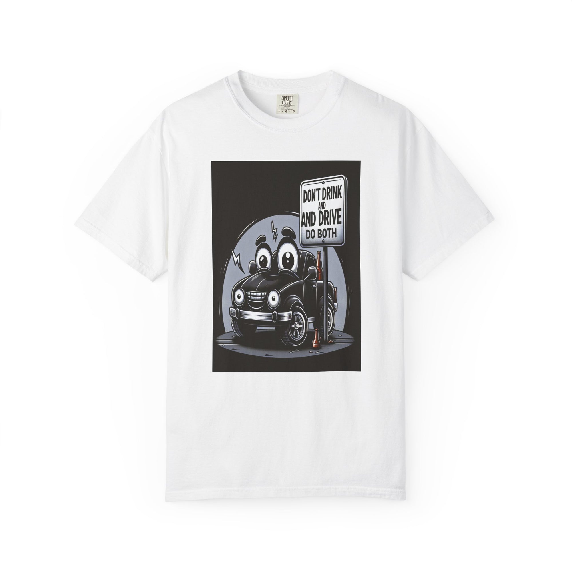 Unisex Drink and Drive Graphic Printed T-shirt