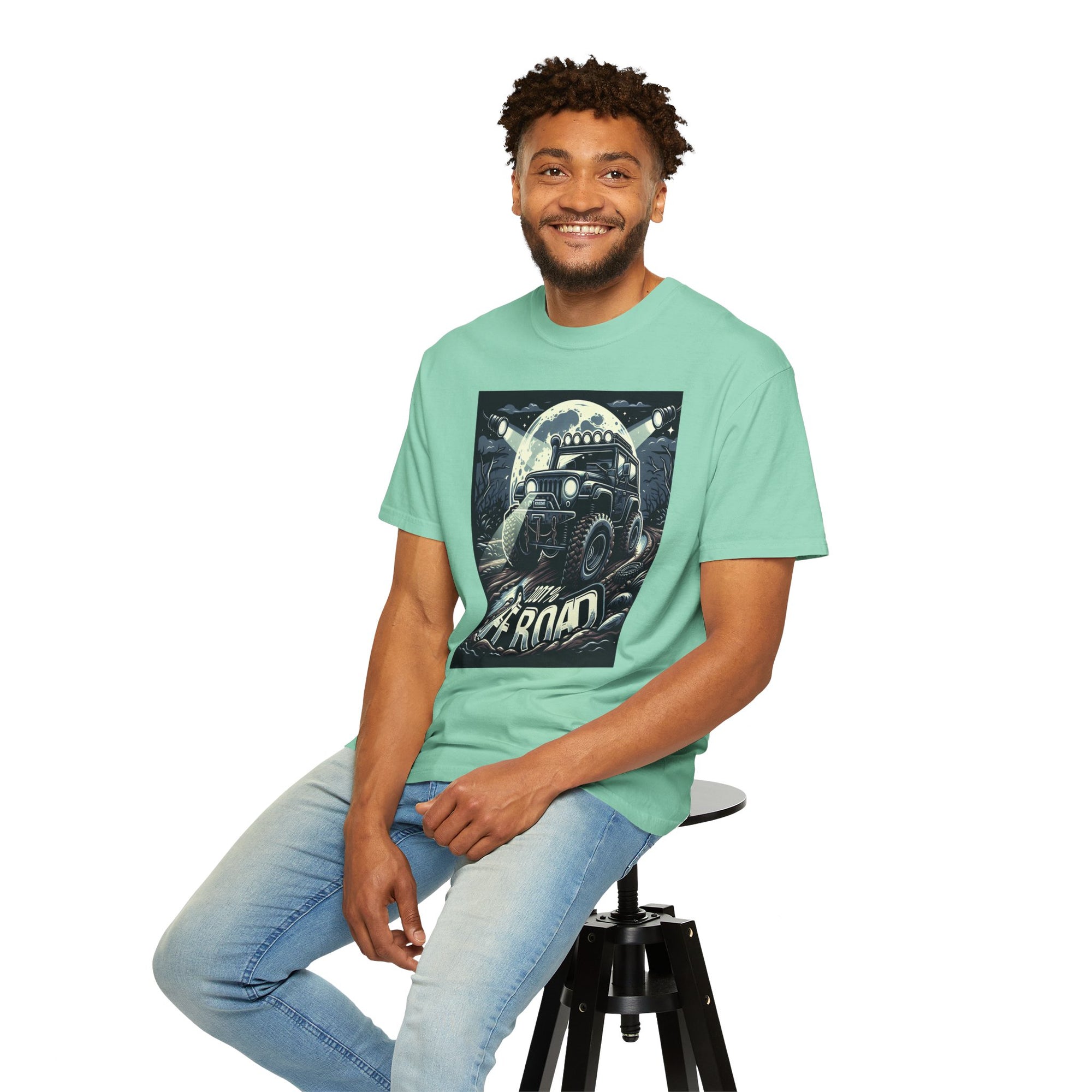 Unisex Off Road Graphic Printed T-shirt