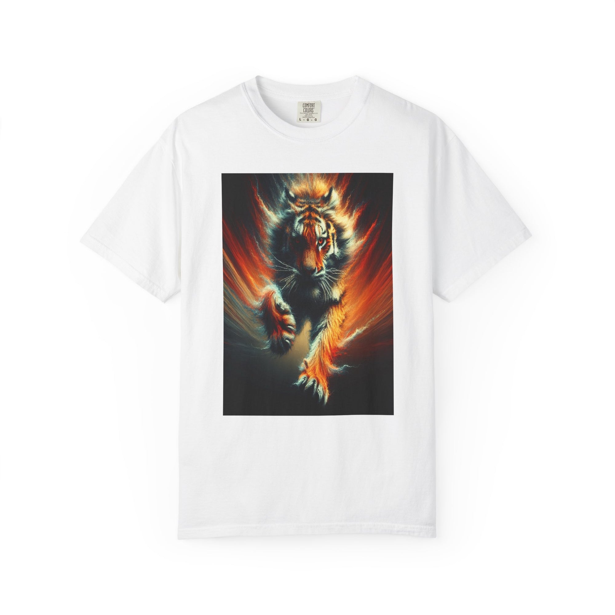 Unisex Tiger Graphic Printed T-shirt