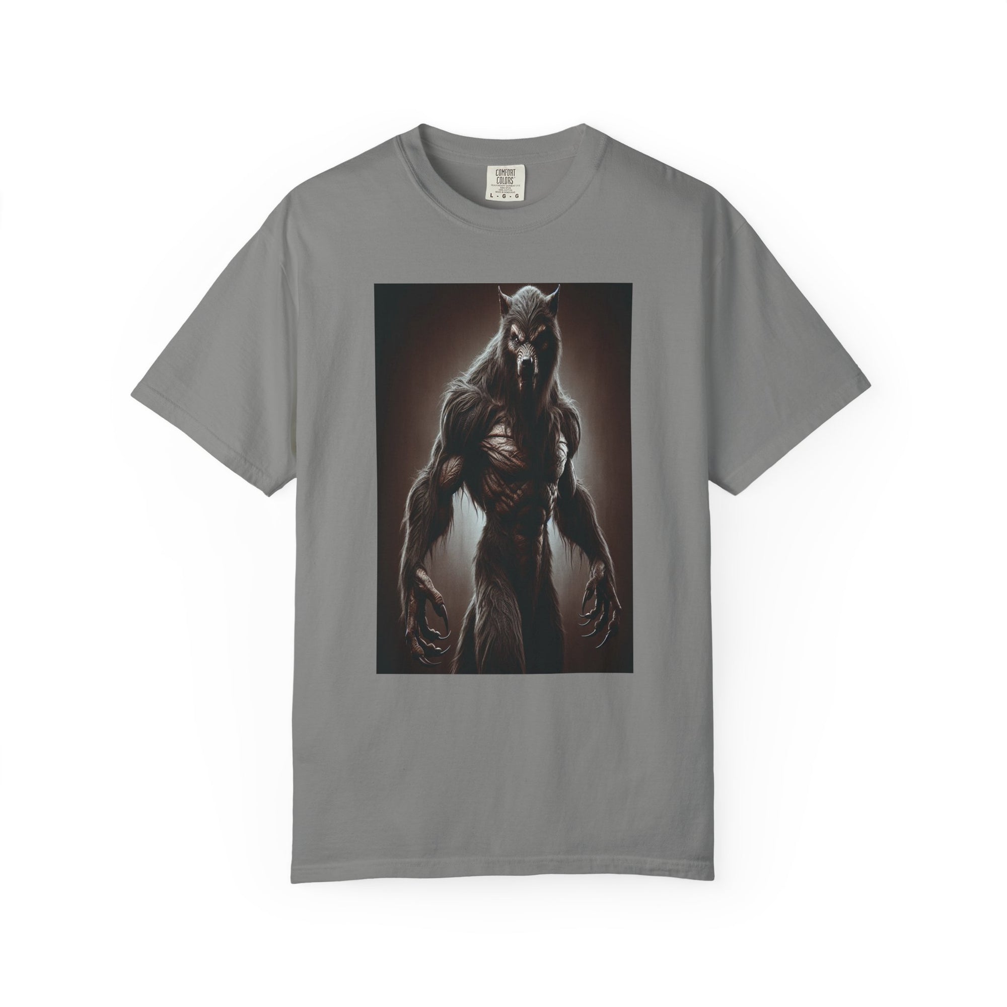 Unisex Werewolf Graphic Printed T-shirt
