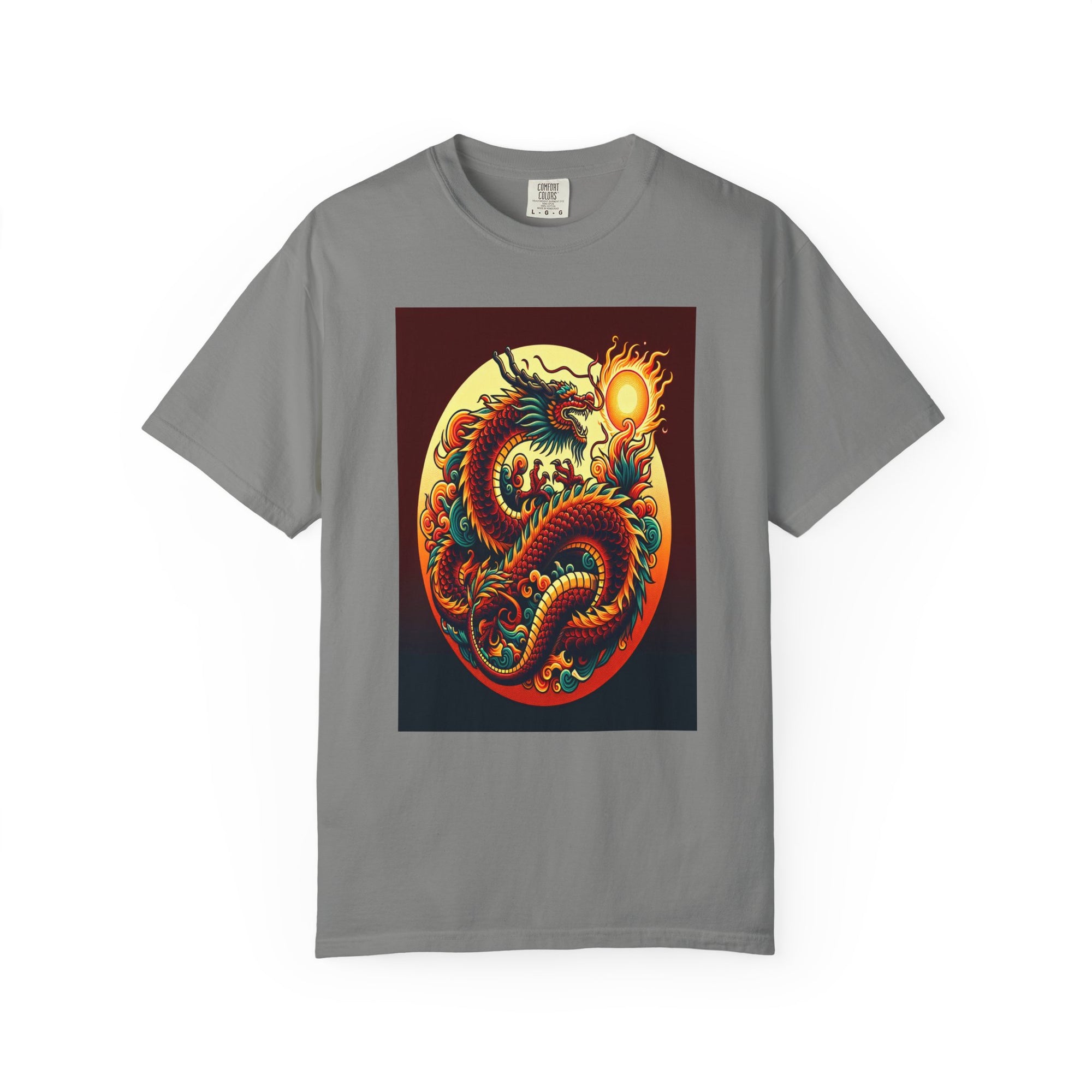 Unisex Dragon Graphic Printed T-shirt