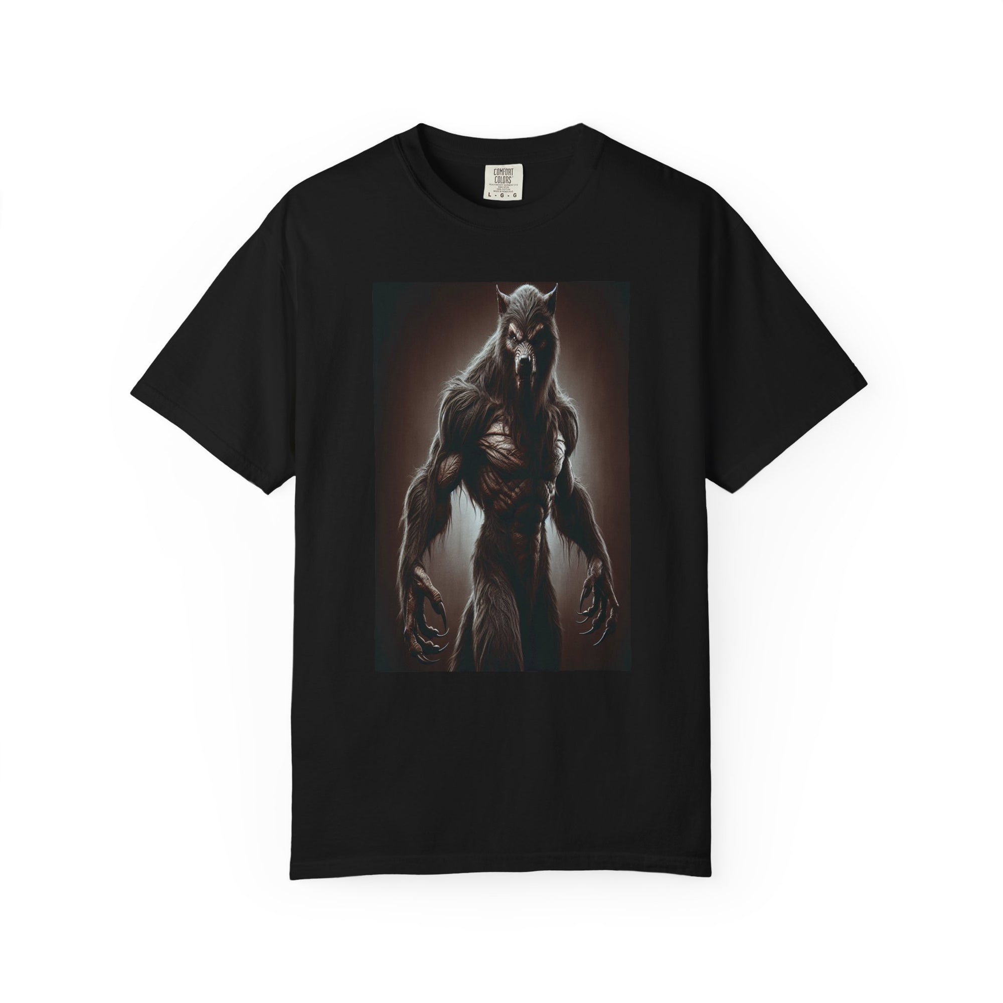 Unisex Werewolf Graphic Printed T-shirt