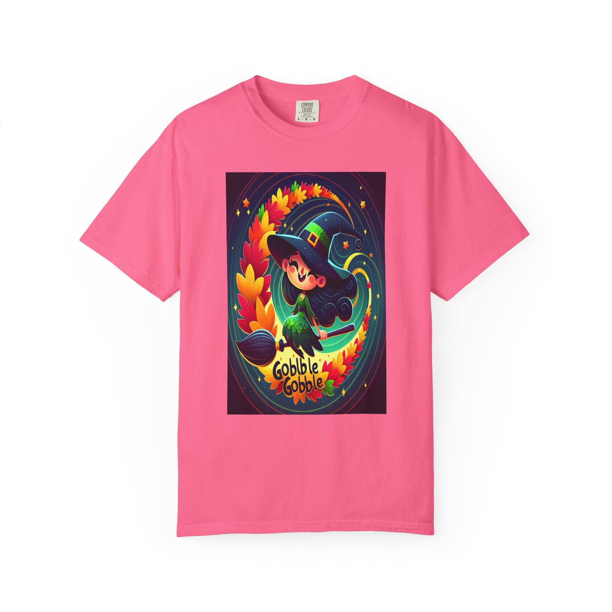Unisex Witch Graphic Printed T-shirt