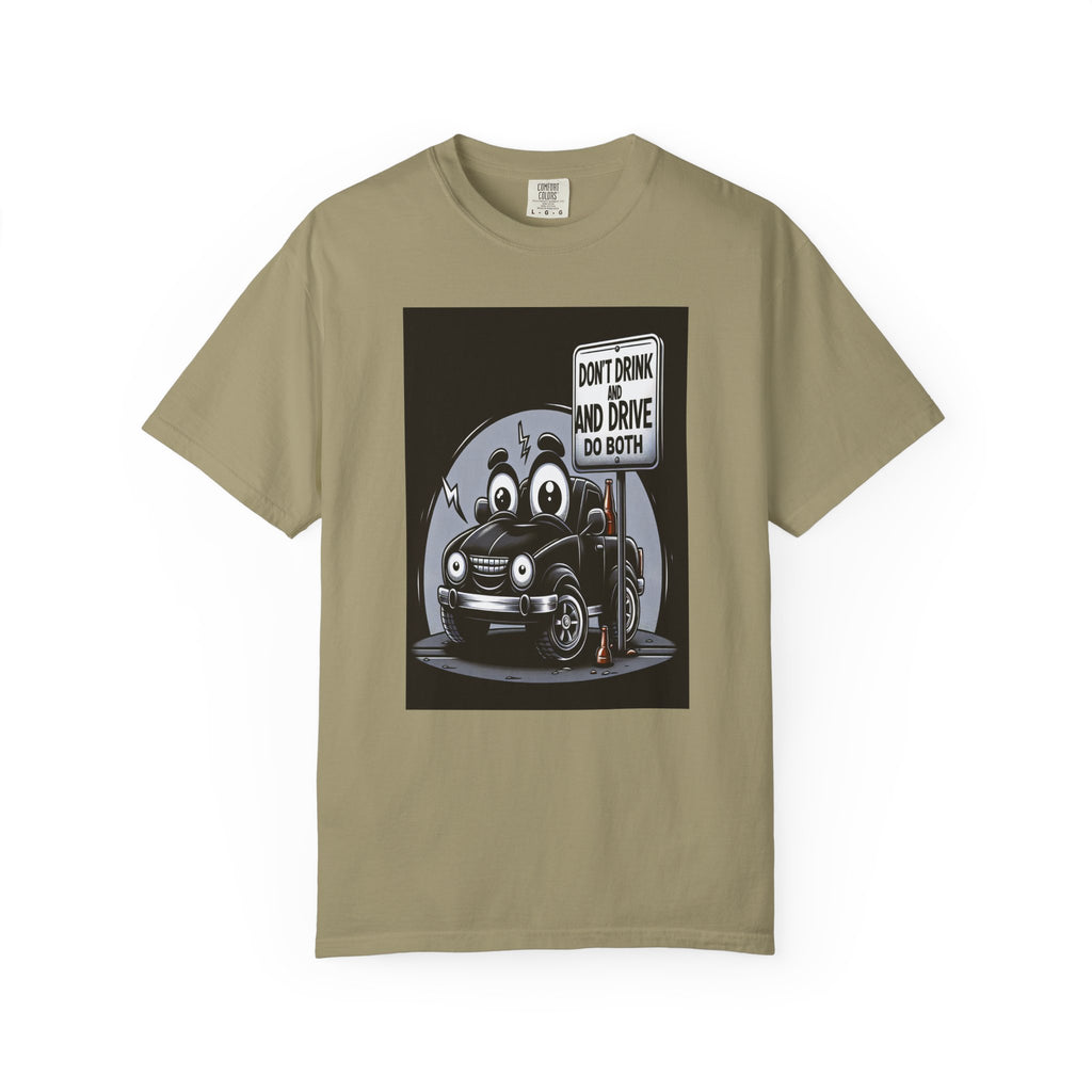 Unisex Drink and Drive Graphic Printed T-shirt