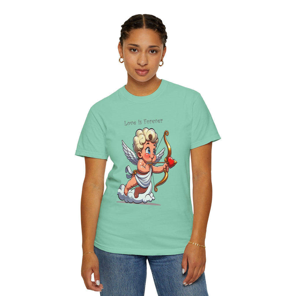 Unisex Cupid Graphic Printed T-shirt