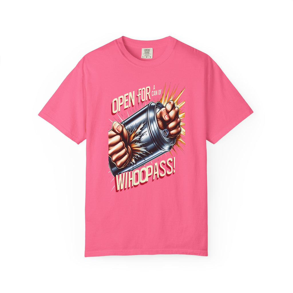 Unisex Can of Whoopass Graphic Printed T-shirt