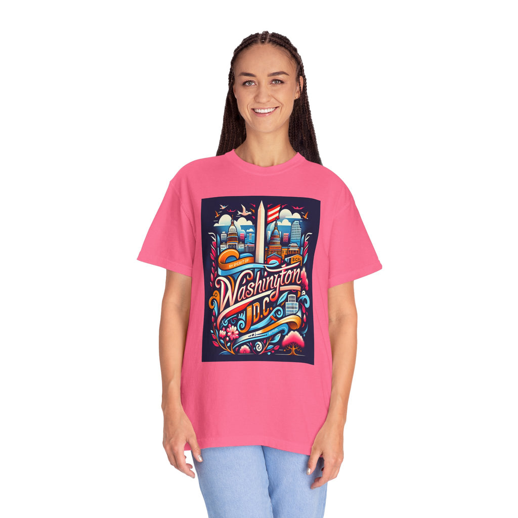 Unisex Washington Printed T-shirt