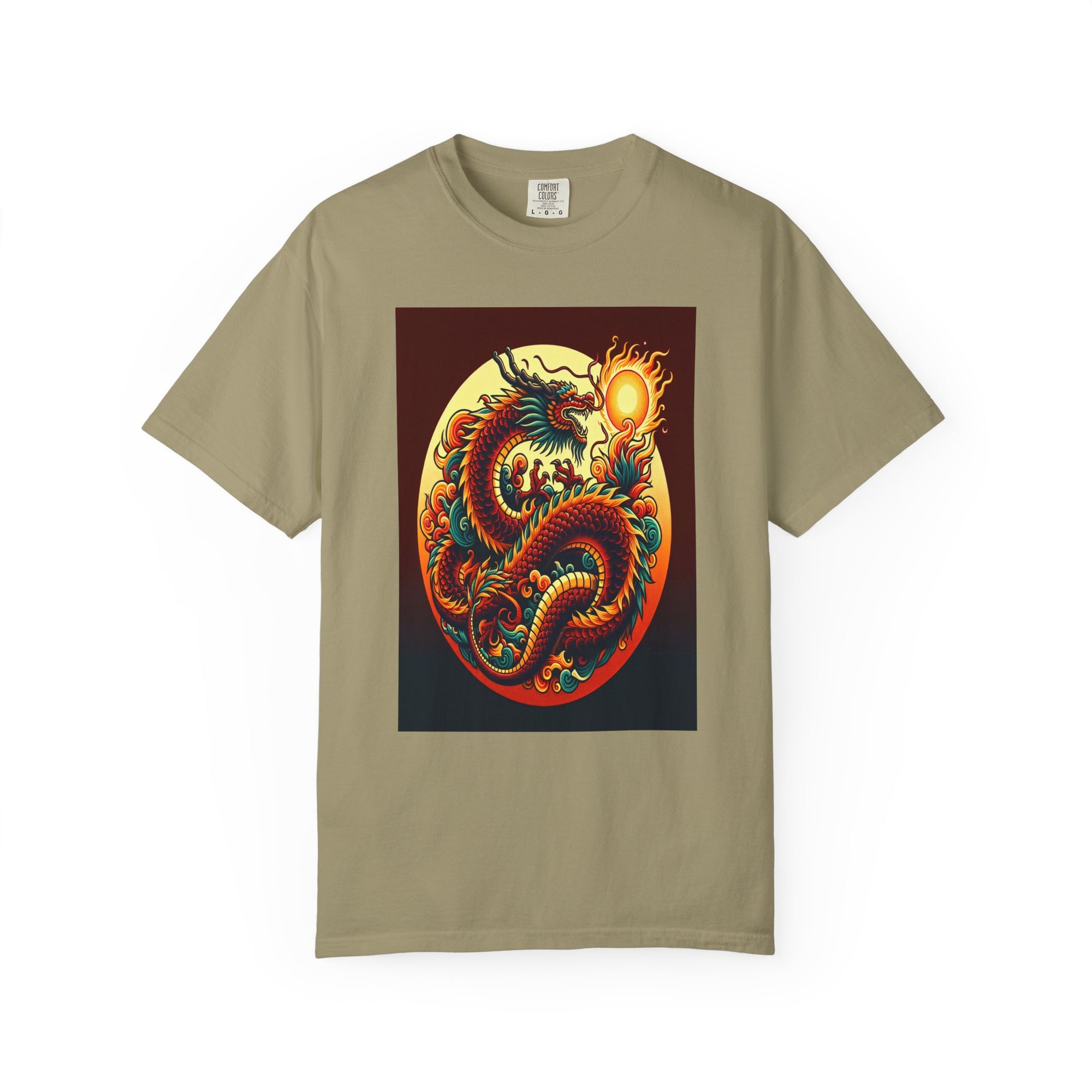 Unisex Dragon Graphic Printed T-shirt