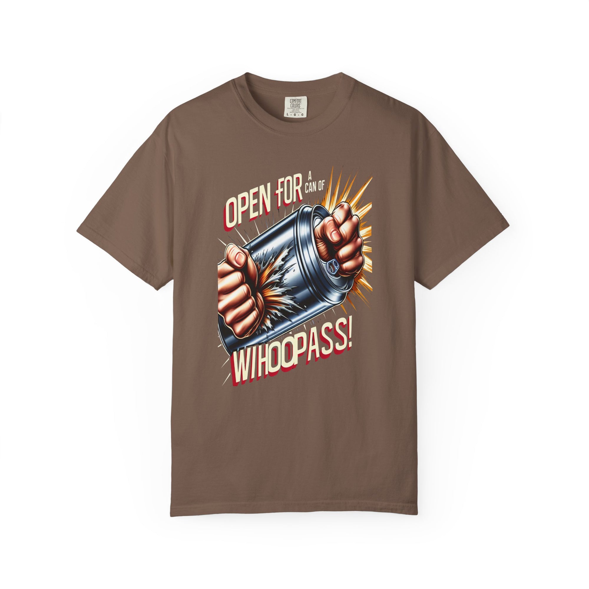 Unisex Can of Whoopass Graphic Printed T-shirt