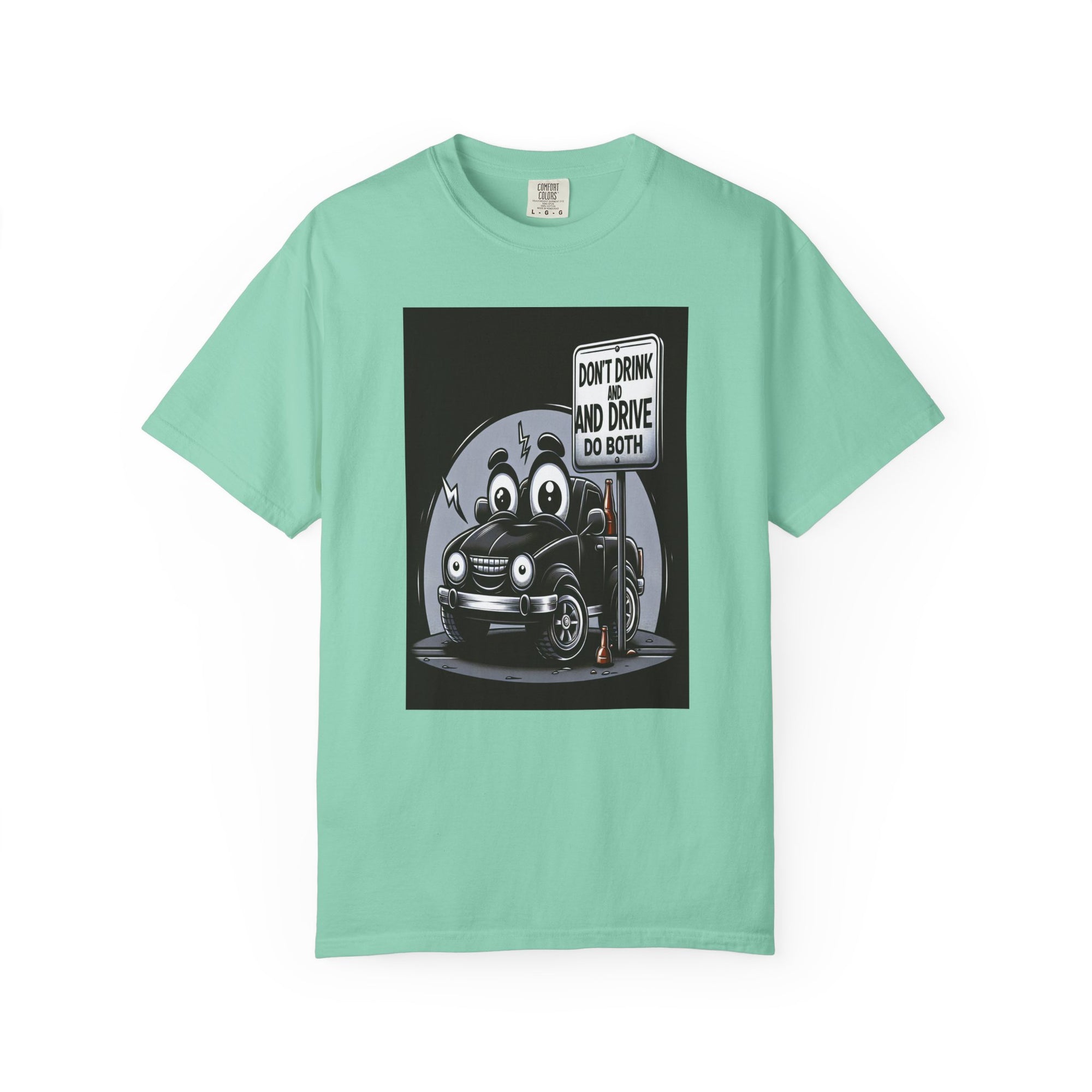 Unisex Drink and Drive Graphic Printed T-shirt