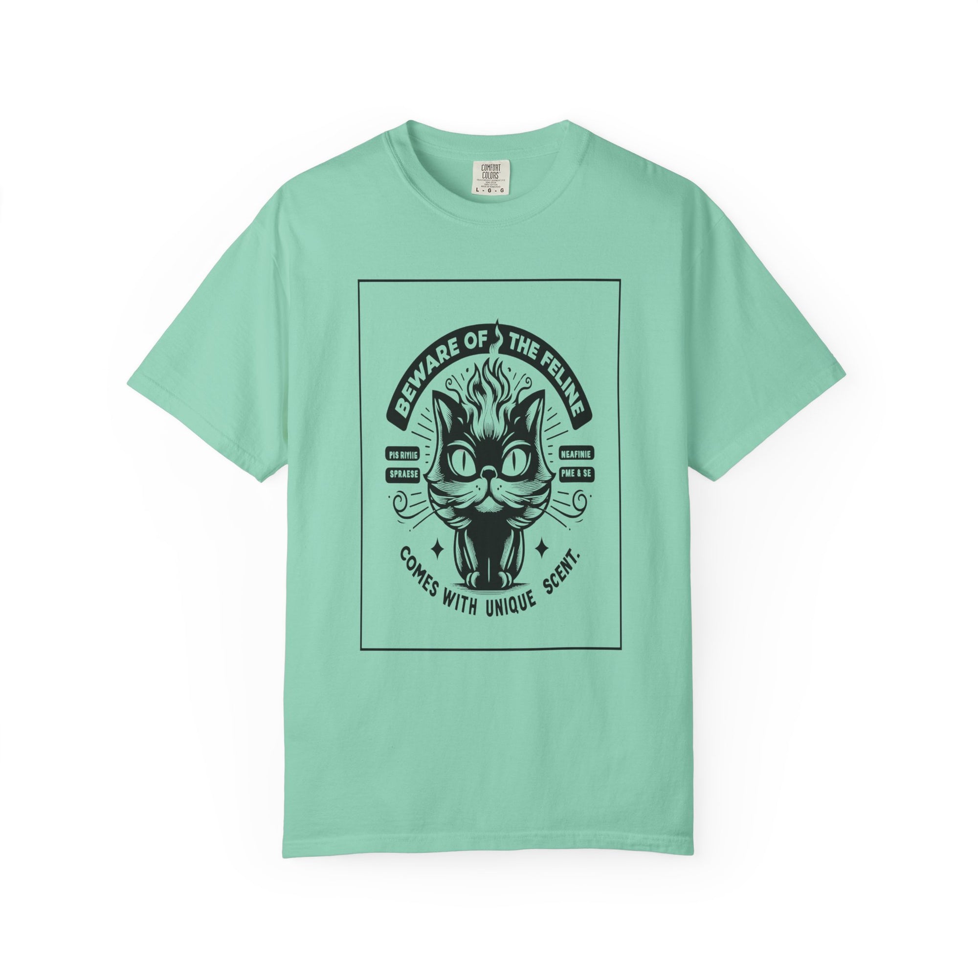 Unisex Cat Scent Graphic Printed T-shirt
