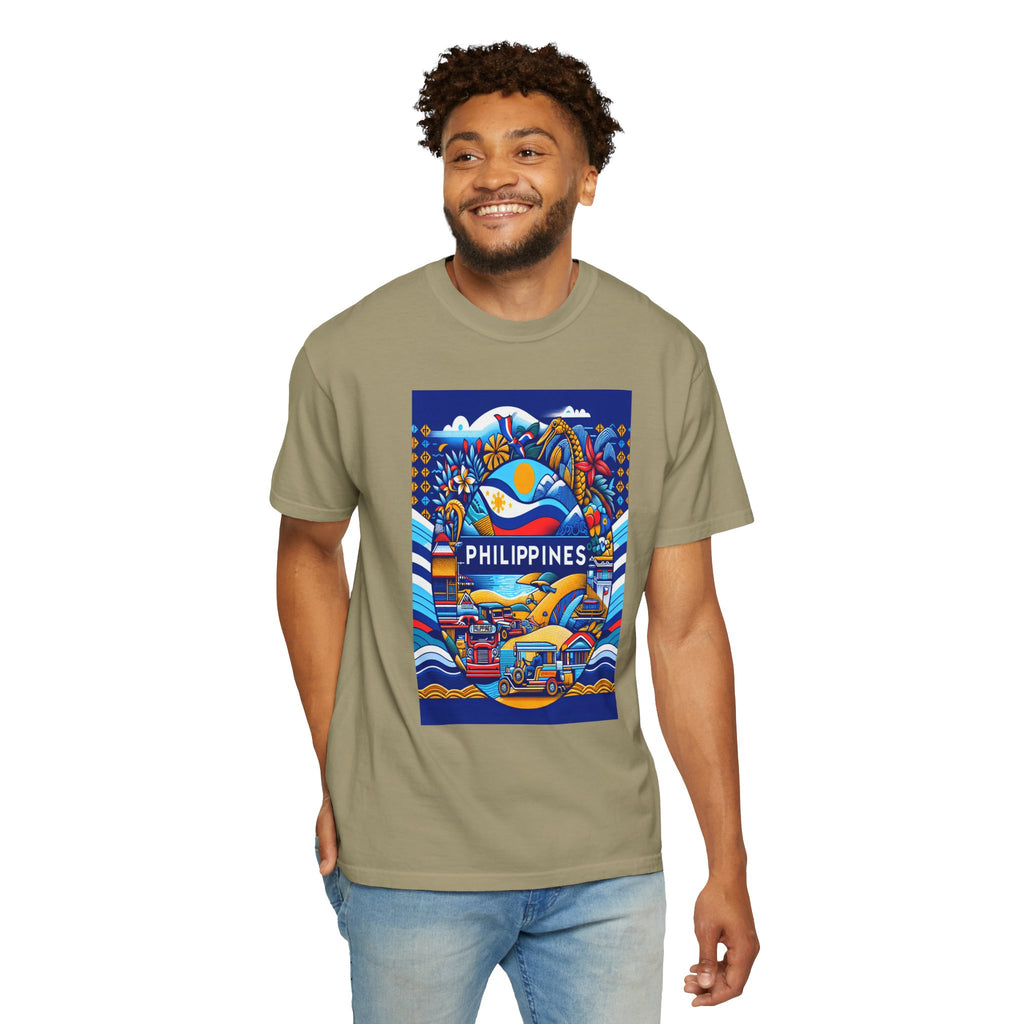 Unisex Phillipines Printed T-shirt