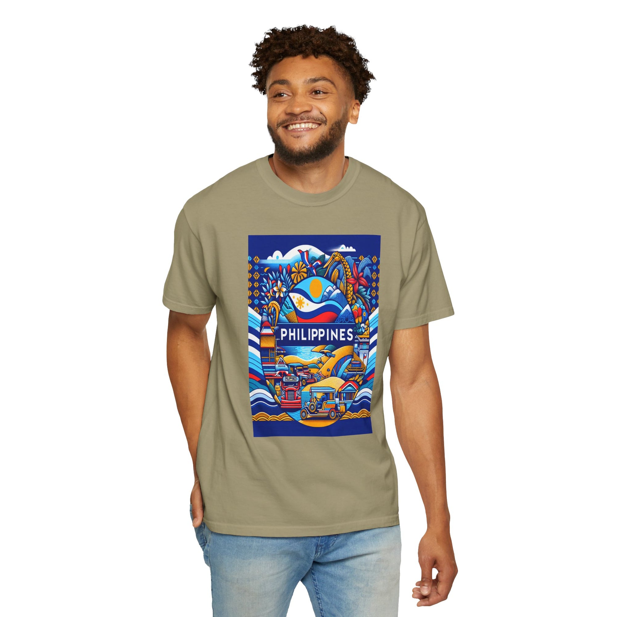 Unisex Phillipines Printed T-shirt