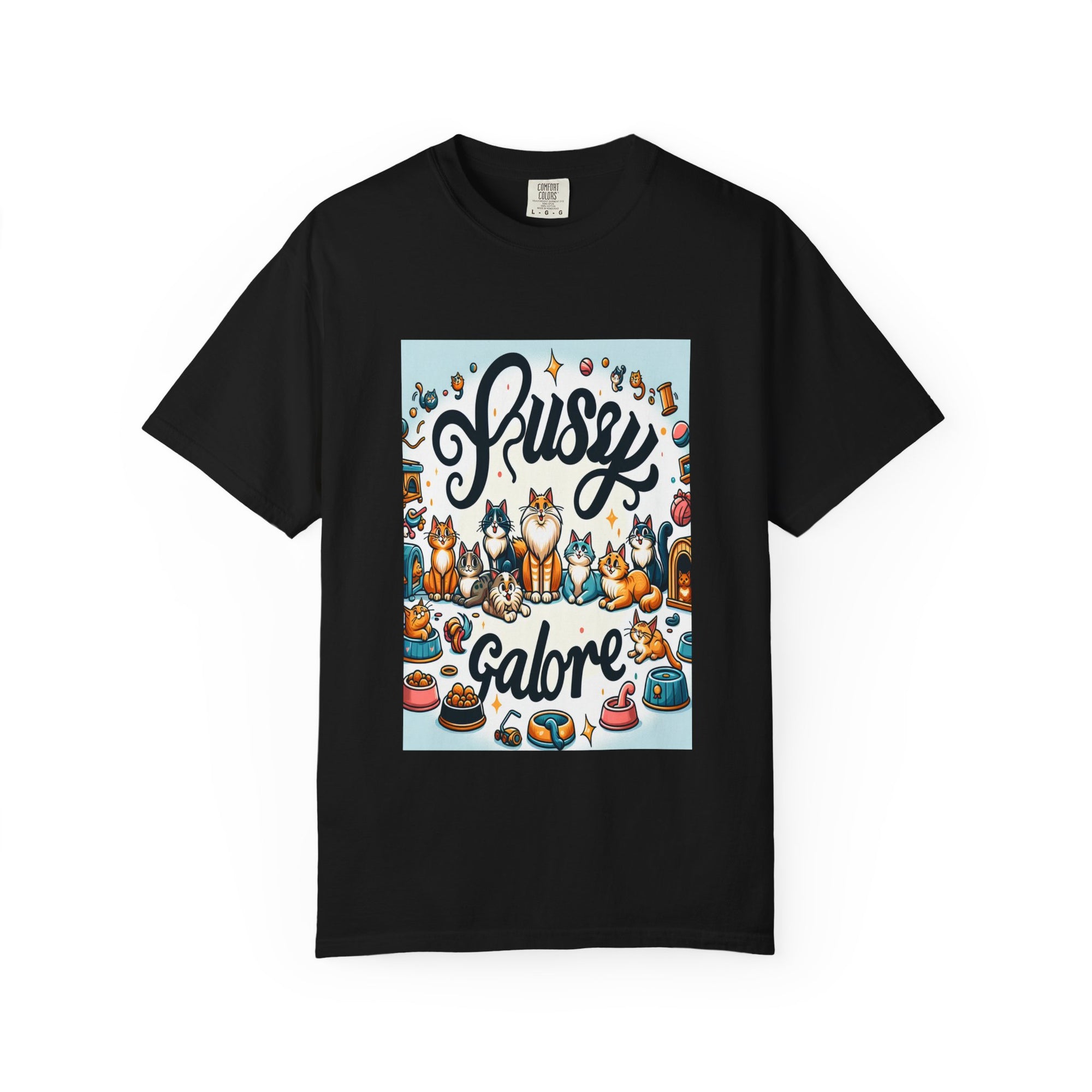 Unisex Pussy Galore Graphic Printed T-shirt