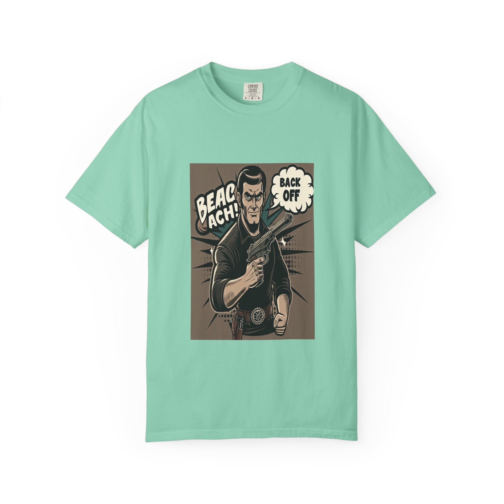 Unisex Back Off Graphic Printed T-shirt
