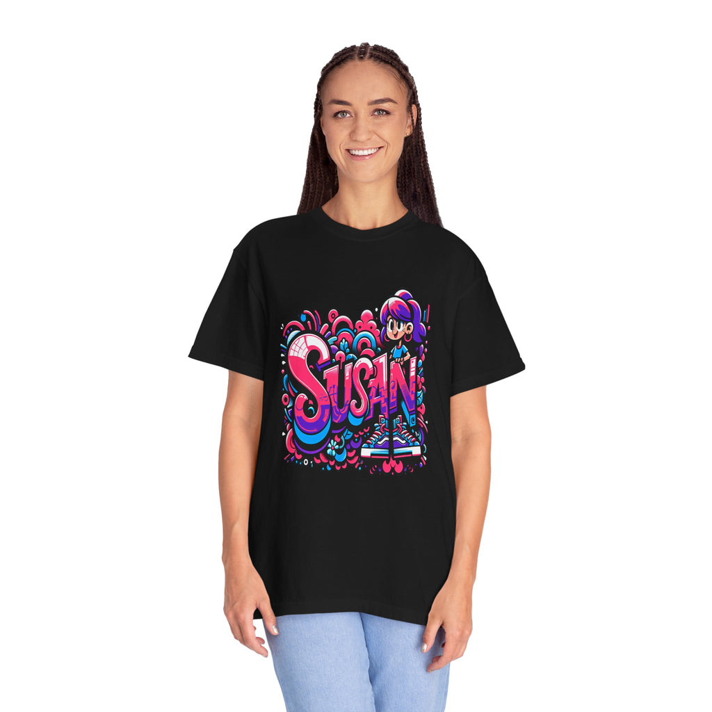 Unisex Name Susan Graphic Printed T-shirt