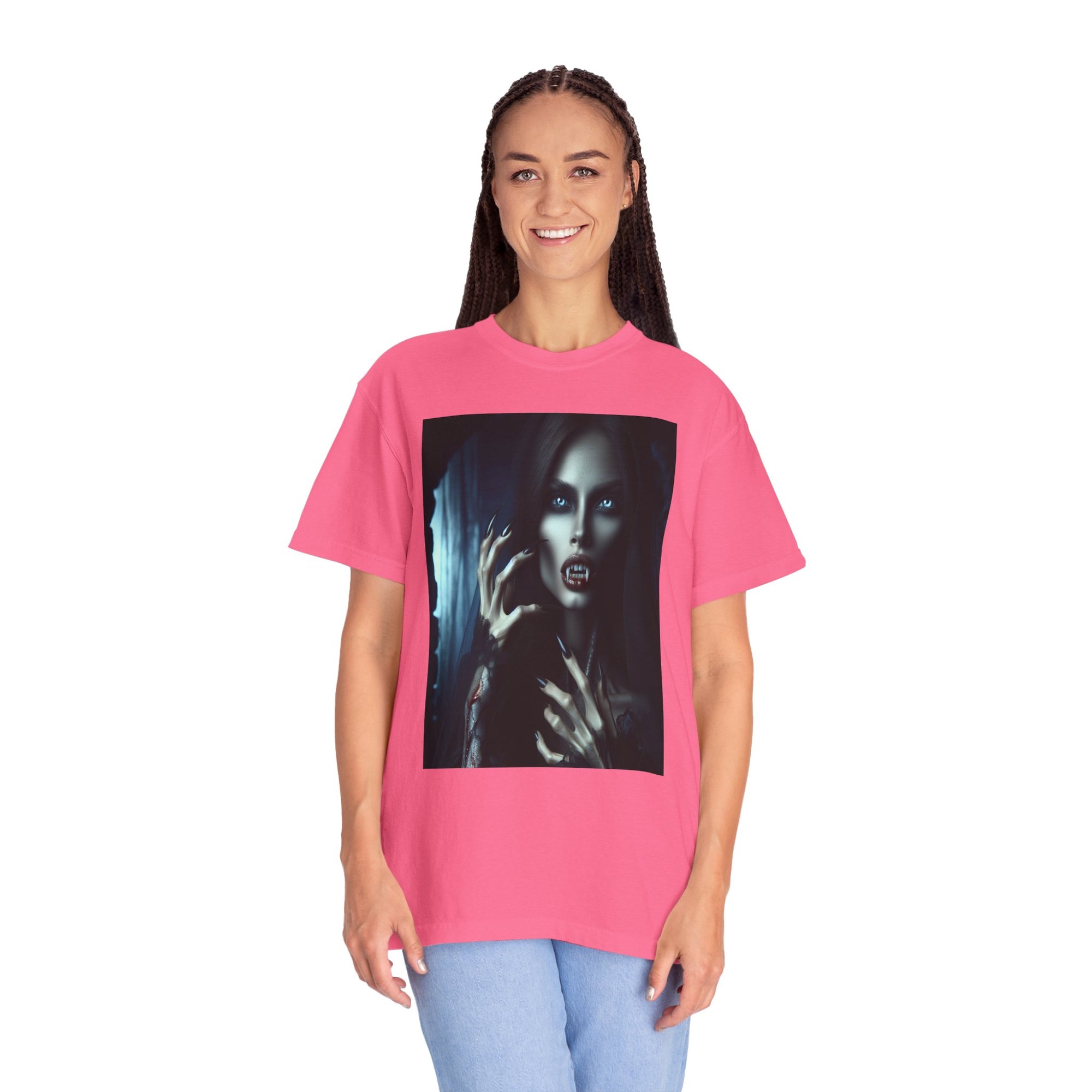 Unisex Vampire Graphic Printed T-shirt