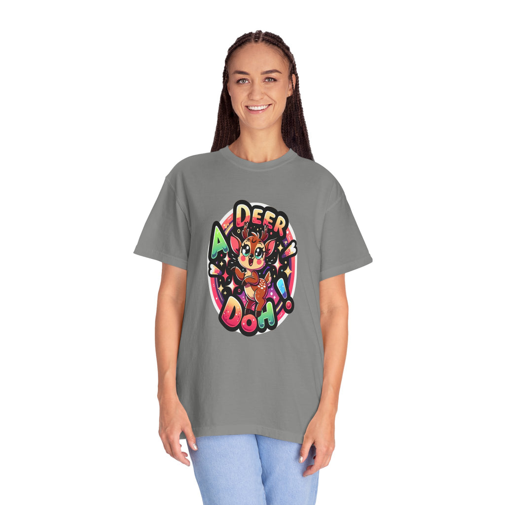 Unisex Deer a Doh Graphic Printed T-shirt