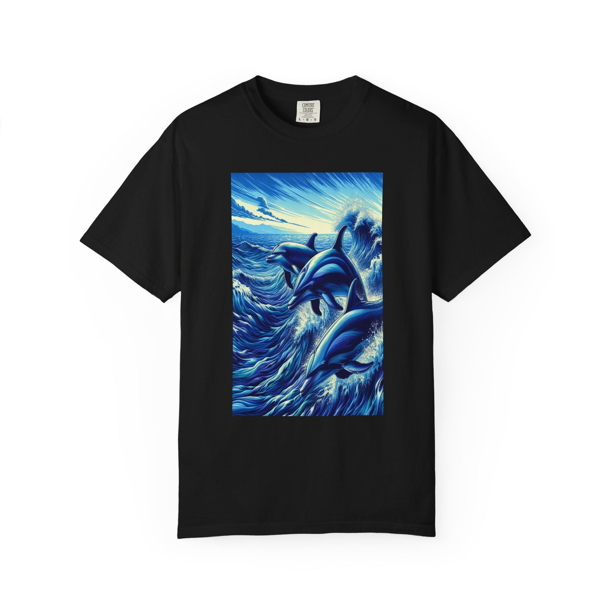 Unisex Dolphins Graphic Printed T-shirt