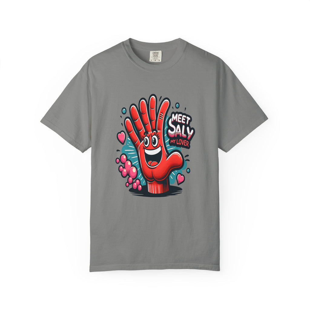 Unisex Funny Hand Graphic Printed T-shirt