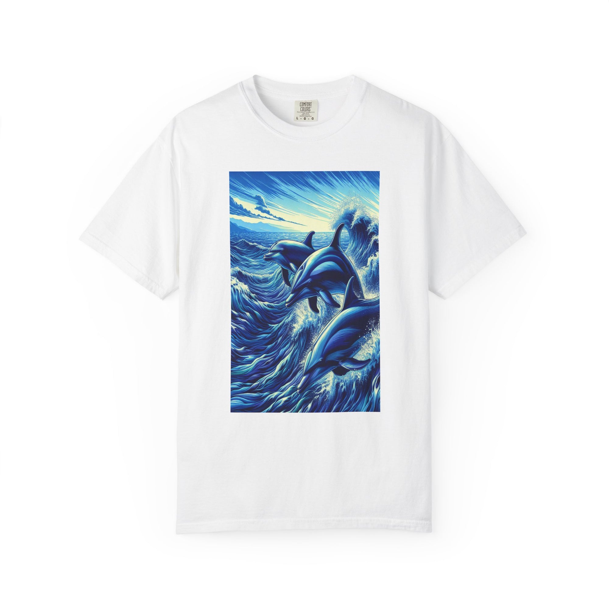 Unisex Dolphins Graphic Printed T-shirt