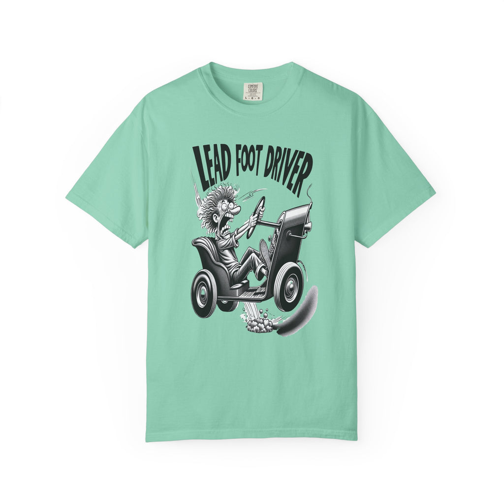 Unisex Lead Foot Driver Graphic Printed T-shirt