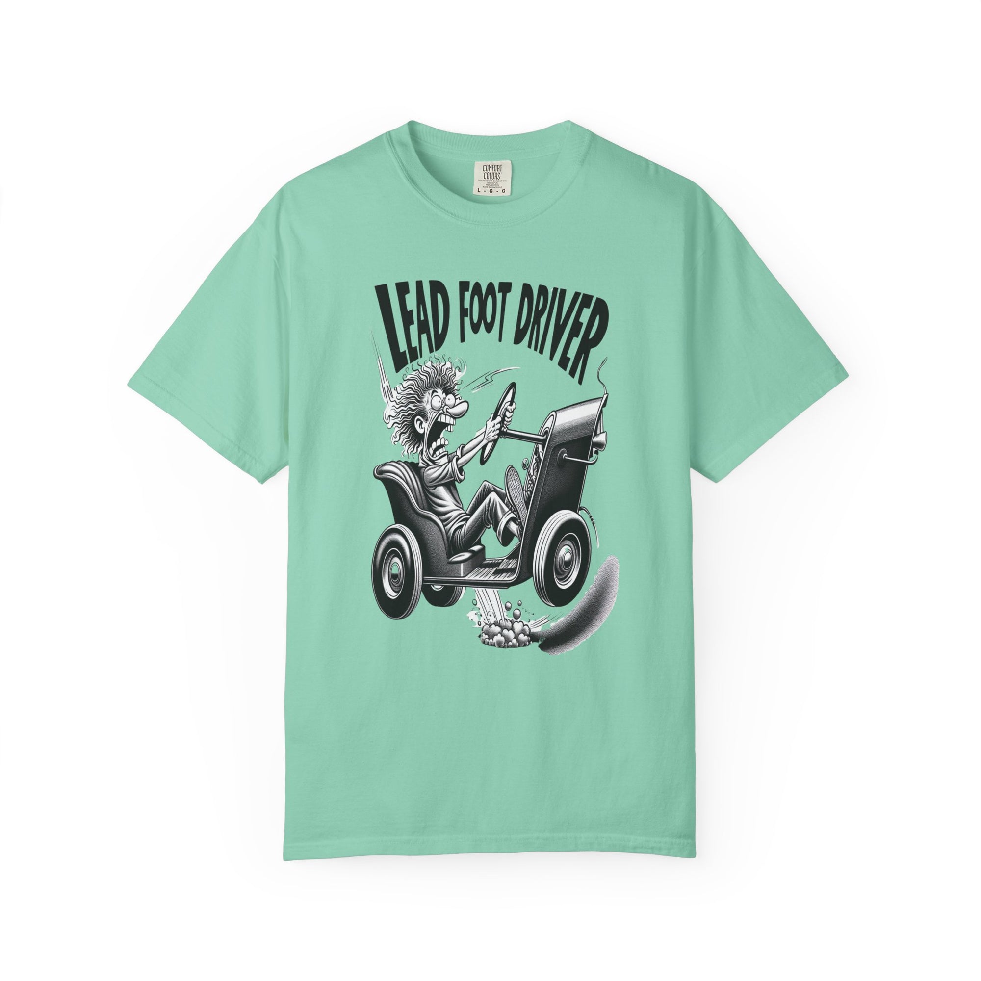 Unisex Lead Foot Driver Graphic Printed T-shirt
