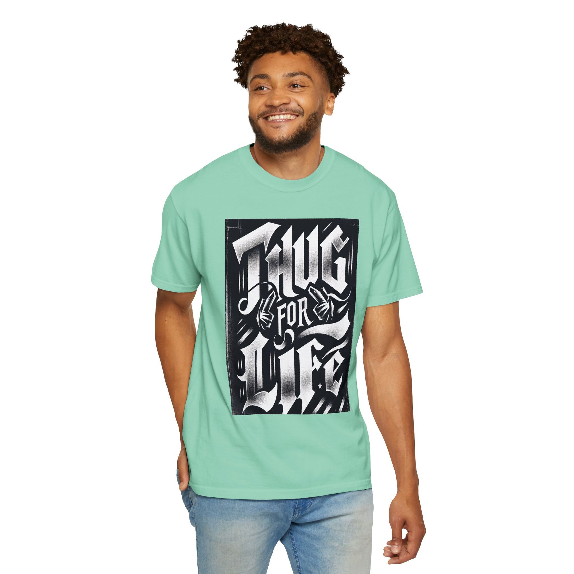 Unisex Garment-Dyed Thug for Life T-shirt