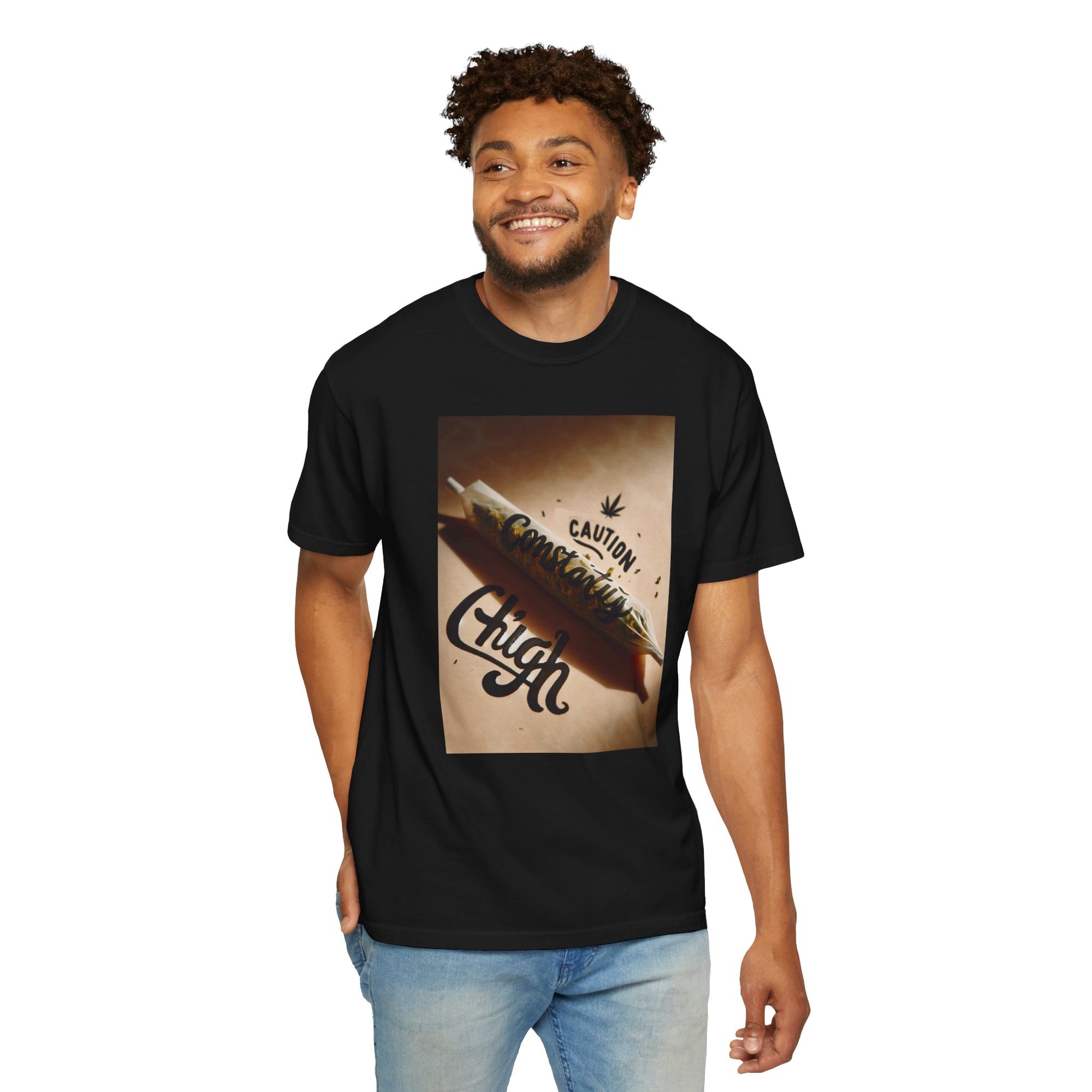 Unisex Constantly High Graphic Printed T-shirt