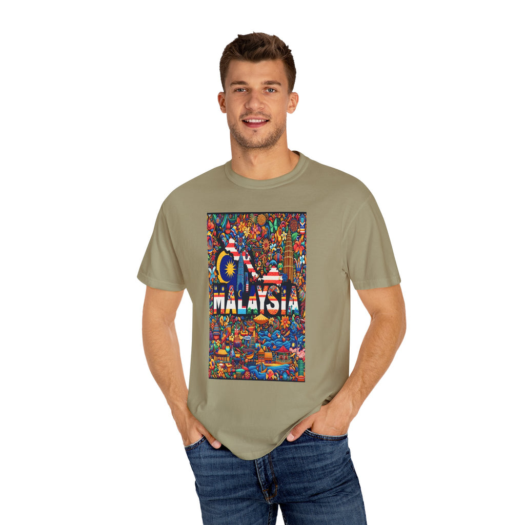 Unisex Malaysia Printed T-shirt