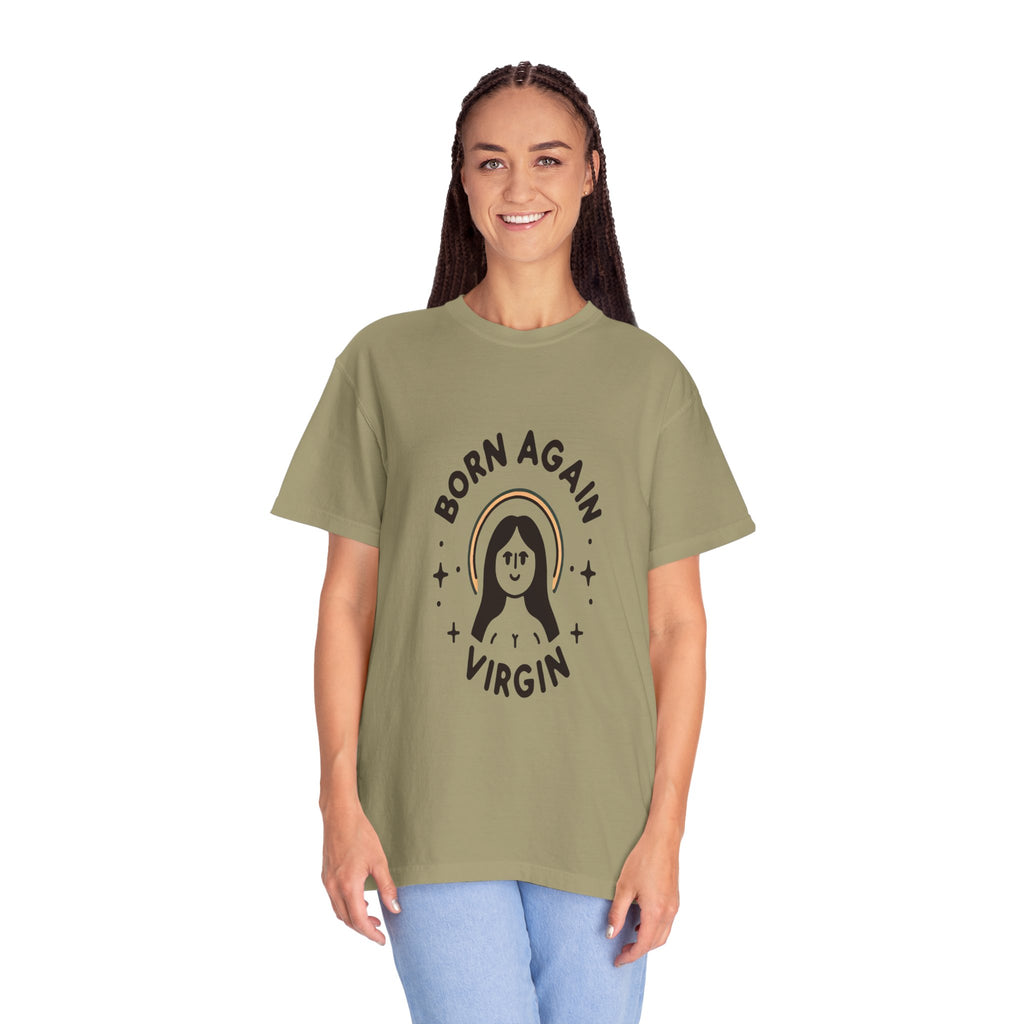 Unisex Garment-Dyed Born Again Virgin T-shirt
