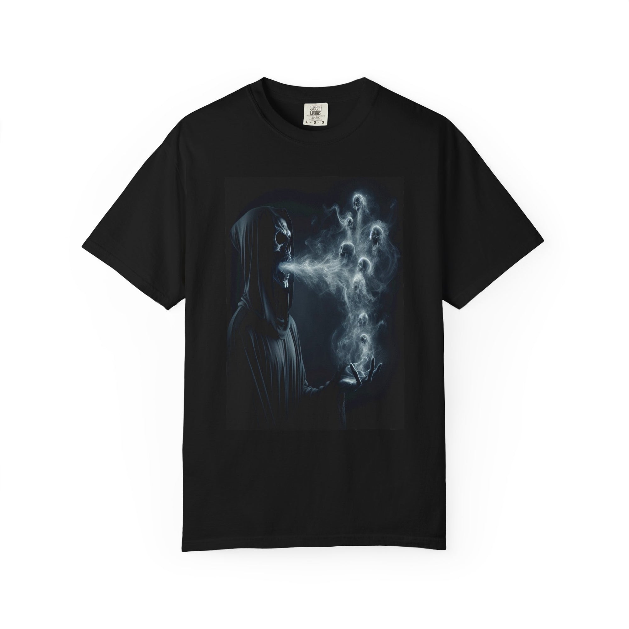 Unisex Grim Reaper Souls Graphic Printed T-shirt